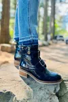 Eric Michael Women's Justina Boot In Navy In Blue