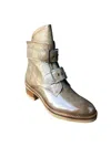 Eric Michael Women's Justina Boot In Taupe In Gold