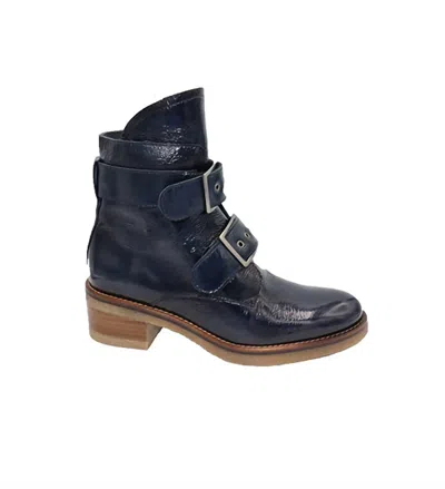 Eric Michael Women's Justina Booties In Navy In Blue