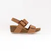 Eric Michael Women's Lake Wedge Sandal In Camel In Brown