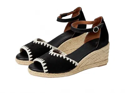 Eric Michael Women's Lama Sandal In Black/cream