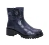 Eric Michael Leah Boot In Blue Shiny In Blue