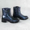 Eric Michael Leah Boot In Blue Shiny In Blue