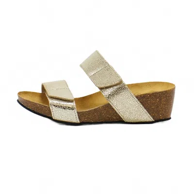 Eric Michael Women's Liat Platform Sandals In Gold In Silver