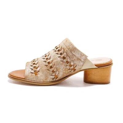 Eric Michael Women's Lisbon Woven Braided Sandal In Ice In Brown