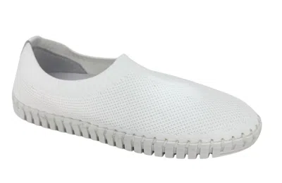Eric Michael Women's Lucy Mesh Slip On In White In Multi
