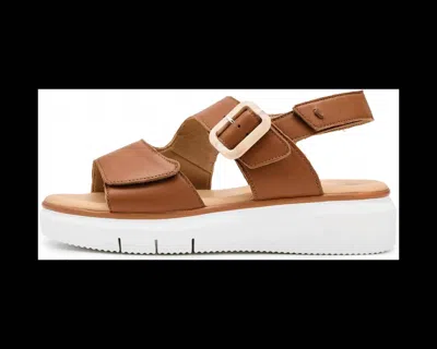 ERIC MICHAEL WOMEN'S LUISA SANDAL IN COGNAC