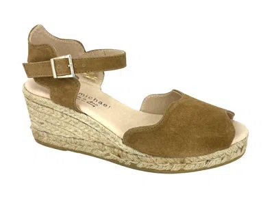 Eric Michael Women's Lupa Scallop Espadrille In Mustard In Yellow