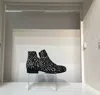 Eric Michael Women Lynx Bootie In Black/white In Multi
