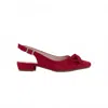 Eric Michael Women's Melody Sling Back Heels In Red In Red