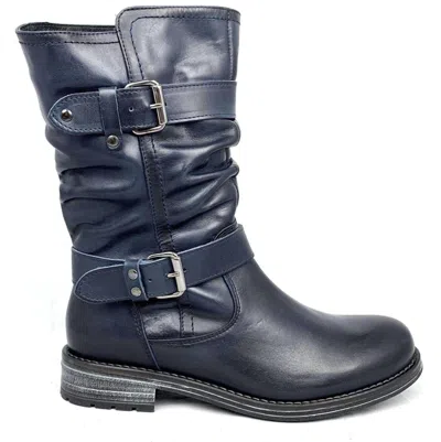 Eric Michael Women Noelle Boot In Navy In Blue