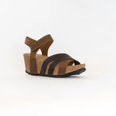 Eric Michael Women's Olympia Sandal In Tan/brown