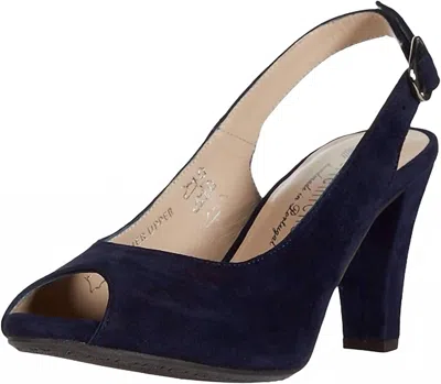 Eric Michael Women's Piper Heel In Navy In Blue