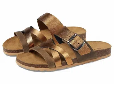 Eric Michael Women's Randy Sandal In Bronze In Brown