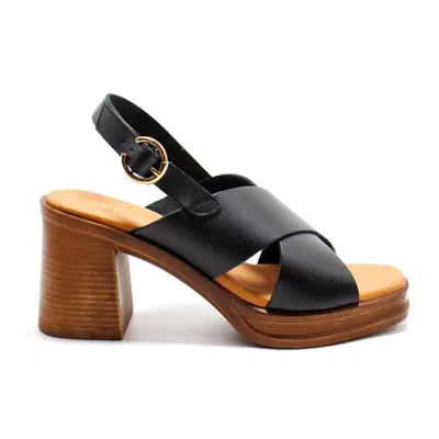 Eric Michael Women's Savannah Heeled Slingback Sandals In Black