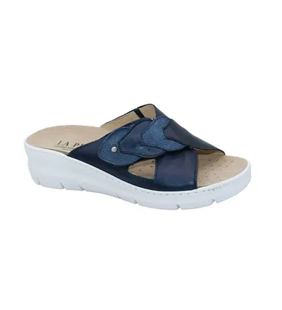 Eric Michael Women's Shirley Sandal In Navy In Blue