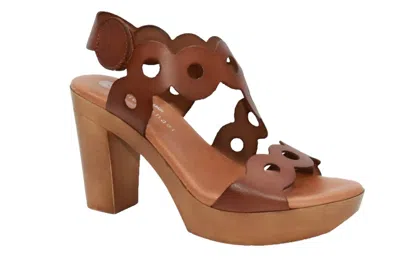Eric Michael Women's Sienna Heeled Sandal In Tan In Brown