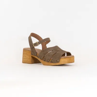 Eric Michael Women's Simone Sandal In Taupe In Brown