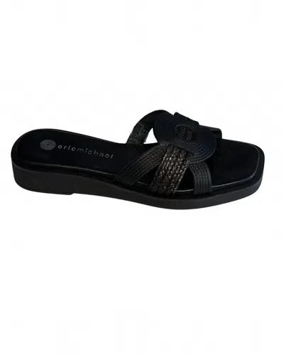 Eric Michael Women's Solar Sandal In Black