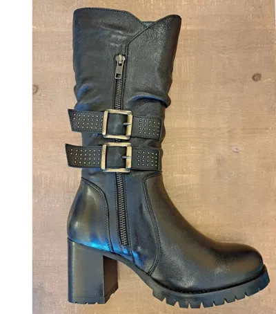 Eric Michael Women's Tanya Leather Boot In Black