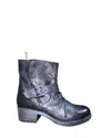 Eric Michael Women's Trento Ankle Boot In Black Metallic In Multi