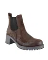 Eric Michael Women Trento Waterproof Chelsea Boot In Brown In Black