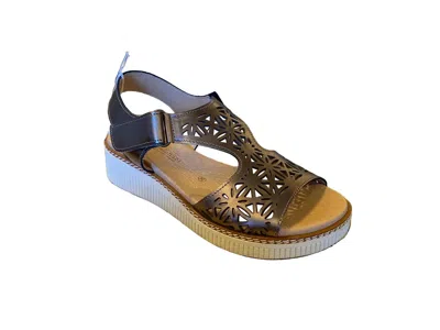 Eric Michael Women's Trudy Sandal In Bronze In Gold