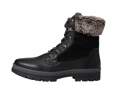 Eric Michael Women's Waterproof Sandy Leather Boot In Black