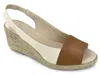 Eric Michael Women's Wendy Espadrille Sandals In Tan In Multi