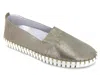 Eric Michael Women's Yvette Flat In Pewter In Silver