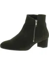 Eric Michael Womens Suede Padded Insole Ankle Boots In Brown