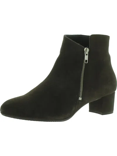Eric Michael Womens Suede Padded Insole Ankle Boots In Multi