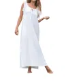 Erica Wilson Maya Dress In White In White
