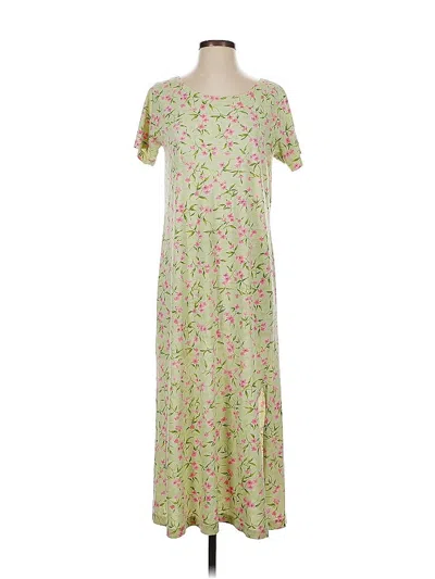 Pre-owned Erika Casual Dress In Green