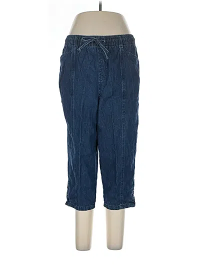 Pre-owned Erika Casual Pants In Blue