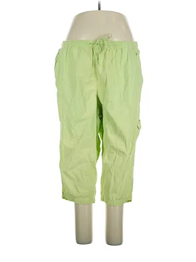 Pre-owned Erika Casual Pants In Green