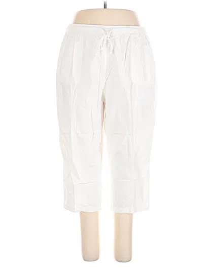 Pre-owned Erika Casual Pants In White