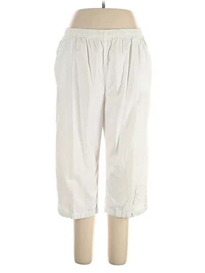 Pre-owned Erika Casual Pants In White