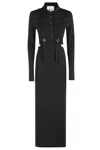 Erika Cavallini Long Sleeve Dress In Black