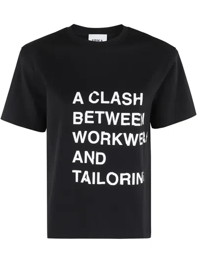 ERIKA CAVALLINI AXEL T-SHIRT