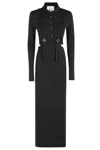 Erika Cavallini Long Sleeve Dress In Black