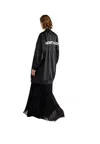 Erika Cavallini Bomber Woman  Logo On The Back In Black