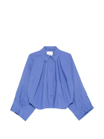 Erika Cavallini Buttoned Shirt In Blue