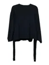 Erika Cavallini Cady Texture Blouse In Blue