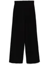 Erika Cavallini Hose Mit Bundfalten In Black
