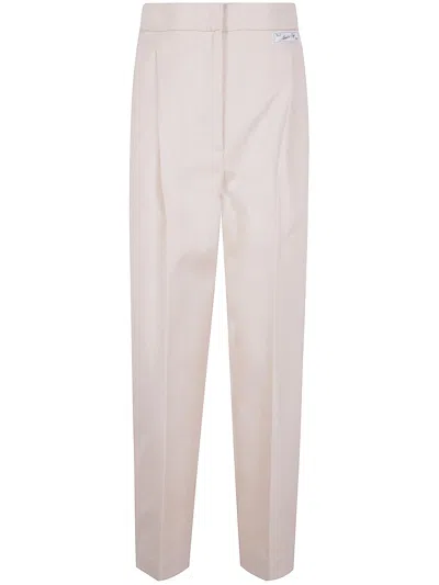 Erika Cavallini Chantal Trousers In Milk