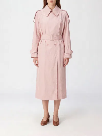 Erika Cavallini Coat Woman In Pink