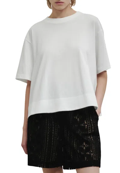 Erika Cavallini Corinthian T-shirt Woman  In White