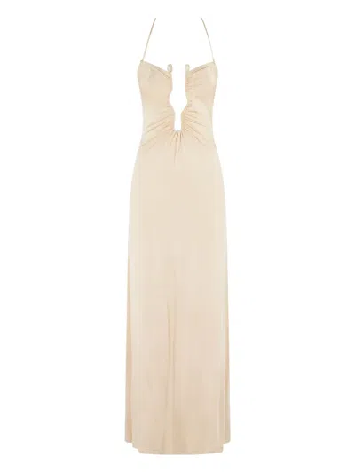 ERIKA CAVALLINI CUT-OUT DRESS