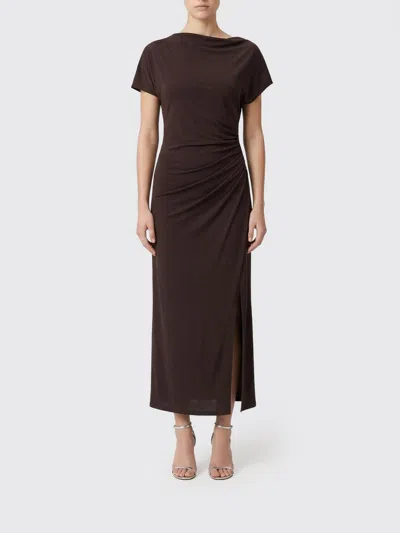 Erika Cavallini ドレス  レディース カラー ブラウン In Brown